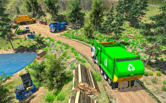 垃圾车司机卡车模拟游戏