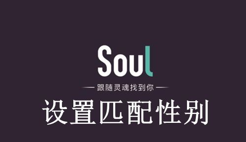 soul匹配怎么筛选性别-soul设置匹配性别操作方法